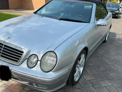 Brugt Mercedes 200 163 HK (119 kW) 2002 Sølv Cabriolet