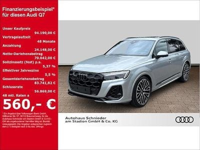Nouă Audi Q7 Ambiente 394 CP (289 kW) 2025 Argintiu SUV