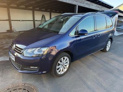 Gebraucht VW Sharan Highline 184 PS (135 kW) 2018 Blau Van / Kleinbus