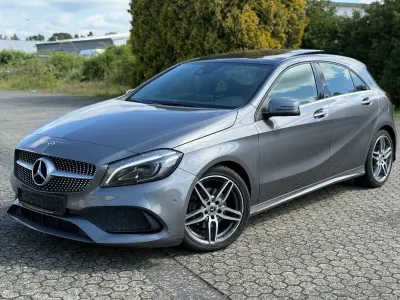 Brugt Mercedes A180 AMG line 122 HK (89 kW) 2018 Grå Sedan