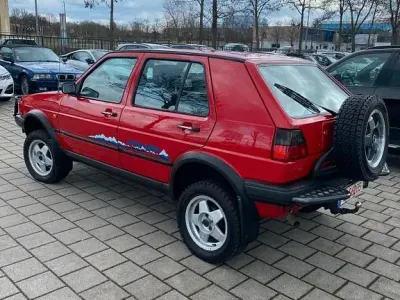 Gebraucht VW Golf III 98 PS (72 kW) 1991 Rot Kleinwagen
