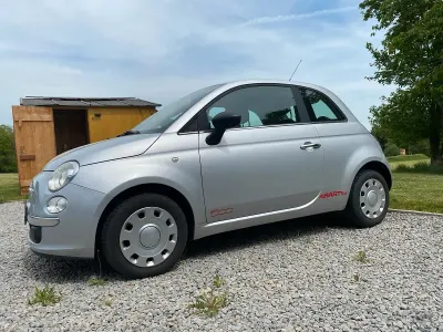 Używany Fiat 500 70 KM (51 kW) 2009 Srebrny Kabriolet