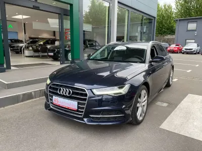 Gebraucht Audi A6 190 PS (139 kW) 2018 Mondscheinblau metallic Kombi