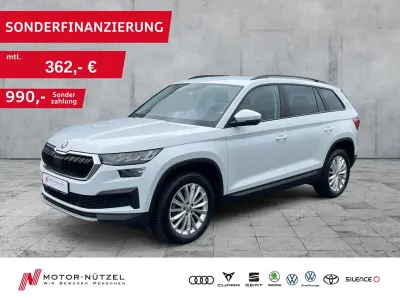Gebraucht Skoda Kodiaq Tour 150 PS (110 kW) 2022 Moonweiß perleffekt SUV