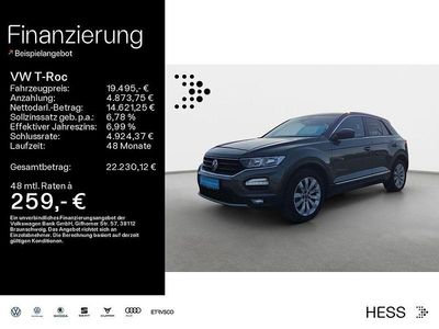 Second-hand VW T-Roc Sport 150 CP (110 kW) 2021 Gri SUV