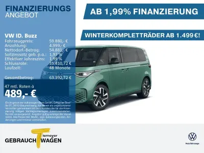 Używany VW ID. Buzz Pro 210 kW (286 KM) 2025 Zielony Minivan