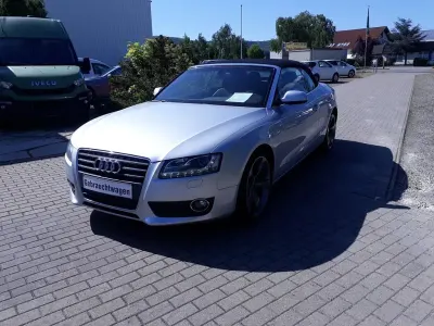 Gebraucht Audi A5 Cabriolet Sport 170 PS (125 kW) 2010 Silber Cabrio