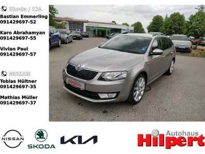 Gebraucht Skoda Octavia Joy 150 PS (110 kW) 2016 Cappuccinobeige metallic (metallic) Kombi