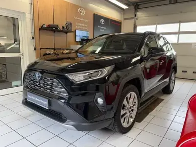 Gebraucht Toyota RAV4 Hybrid Lounge 222 PS (163 kW) 2020 Tiefschwarz mica metallic SUV