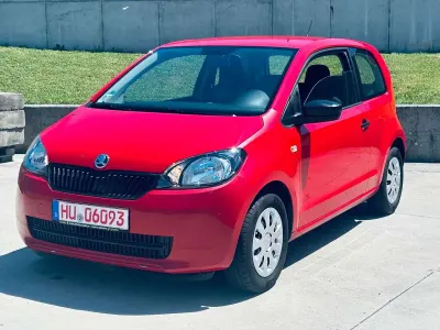 Gebraucht Skoda Citigo Active 60 PS (44 kW) 2014 Tornadorot Kleinwagen