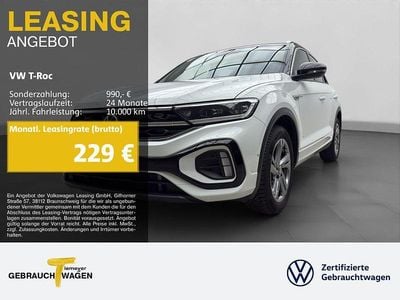 Gebraucht VW T-Roc R-line 150 PS (110 kW) 2025 Weiß SUV