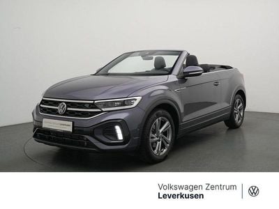 Gebraucht VW T-Roc Cabriolet R-line 150 PS (110 kW) 2025 Grau / rauchgrau (metallic) Cabrio
