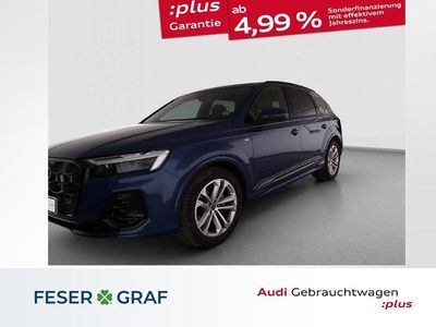Ascariblau metallic Gebraucht 2025 Audi Q7 S-Line SUV | 71.990 € (Etwas zu teuer)