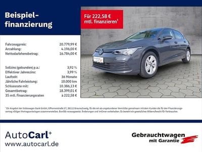 Gebraucht VW Golf VIII Life 131 PS (96 kW) 2022
