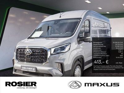Neu Maxus V90 148 PS (108 kW) 2025 Schwarz Van