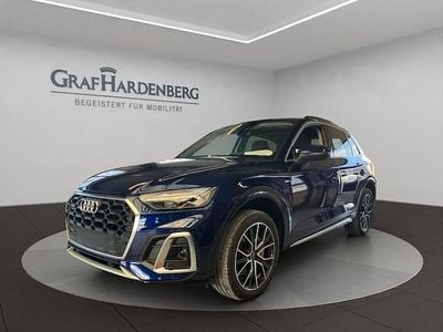 Gebraucht Audi Q5 S-Line 367 PS (269 kW) 2023 Navarrablau metallic SUV