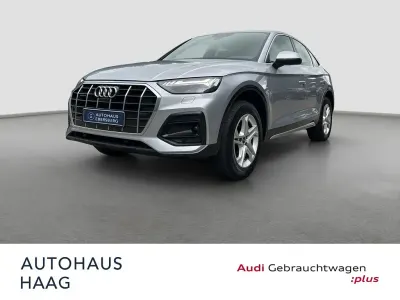 Używany Audi Q5 Sportback Ambiente 299 KM (219 kW) 2021 Srebrny SUV