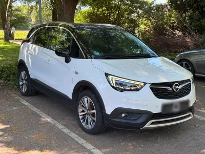 Gebraucht Opel Crossland X 110 PS (80 kW) 2018 Weiß SUV