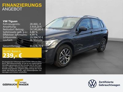 Grau Gebraucht 2023 VW Tiguan Life SUV | 27.980 € (Superpreis)
