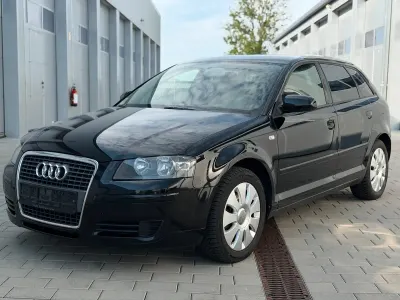 Gebraucht Audi A3 140 PS (102 kW) 2007 Schwarz Kleinwagen