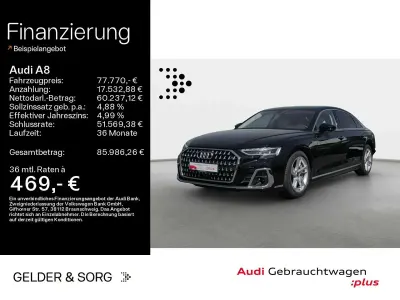 Brugt Audi A8L Ambiente 462 HK (339 kW) 2025 Sort Sedan