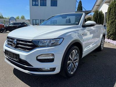 Second-hand VW T-Roc Cabriolet R-line 150 CP (110 kW) 2021 Alb Cabrio