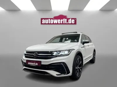 Gebraucht VW Tiguan Allspace R-line 190 PS (139 kW) 2022 Weiss SUV