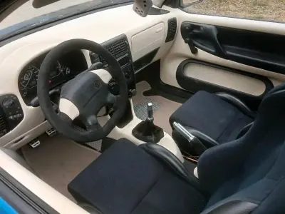 Gebraucht VW Polo 60 PS (44 kW) 1995 Blau Kleinwagen