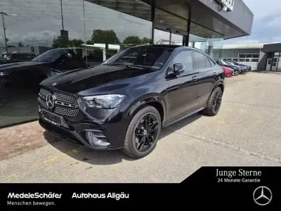 Gebraucht Mercedes GLE450 AMG Active 367 PS (269 kW) 2023 Lack obsidianschwarz Coupé
