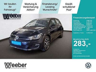 Deep black perleffekt (metallic) Gebraucht 2016 VW Golf VII Highline Limousine | 15.990 € (Fairer Preis)