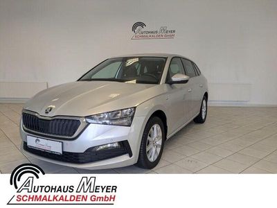Gebraucht Skoda Scala Ambition 110 PS (80 kW) 2021 Brilliantsilber metallic Kleinwagen