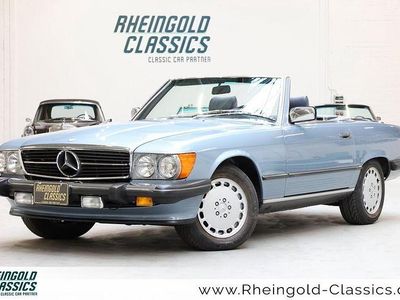 Gebraucht Mercedes 560 231 PS (169 kW) 1987 Blau Cabrio