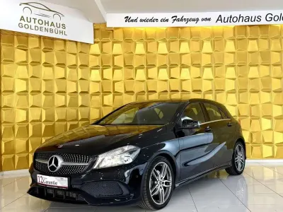 Gebraucht Mercedes A180 AMG line 109 PS (80 kW) 2018 Schwarz Limousine