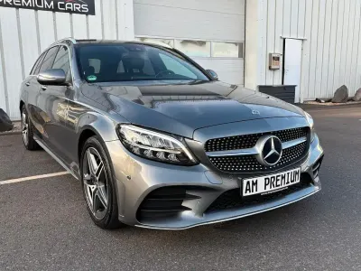 Gebraucht Mercedes C200 AMG line 184 PS (135 kW) 2018 Grau Kombi