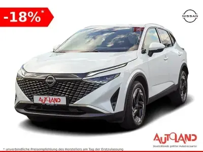 Neu Nissan Qashqai N-Connecta 158 PS (116 kW) 2025 Weiß SUV