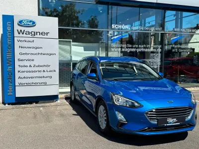 Gebraucht Ford Focus Titanium 125 PS (91 kW) 2020 Blau Kombi