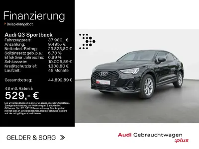 Gebraucht Audi Q3 S-Line 150 PS (110 kW) 2025 Mythosschwarz metallic SUV