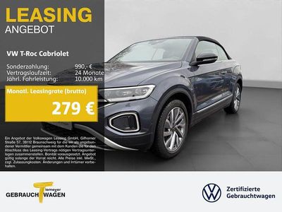 Gebraucht VW T-Roc Cabriolet Goal 150 PS (110 kW) 2025 Grau Cabrio
