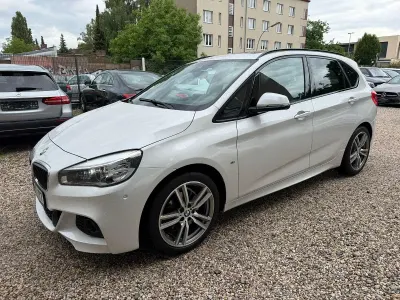 Gebraucht BMW 220 Active Tourer Sport Line 190 PS (139 kW) 2018 Weiß Van / Kleinbus