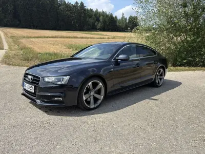 Gebraucht Audi A5 Sportback Sport 190 PS (139 kW) 2014 Blau Kleinwagen