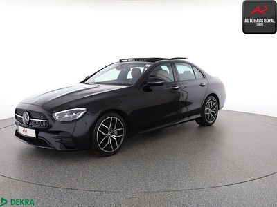 Gebraucht Mercedes E220 AMG 194 PS (142 kW) 2021 Obsidianschwarz Limousine