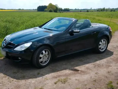 Gebraucht Mercedes SLK200 163 PS (119 kW) 2005 Schwarz Cabrio