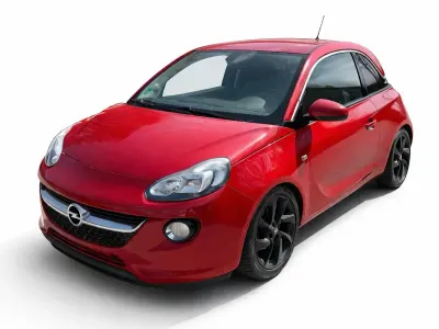 Gebraucht Opel Adam 90 PS (66 kW) 2016 Rot Kleinwagen