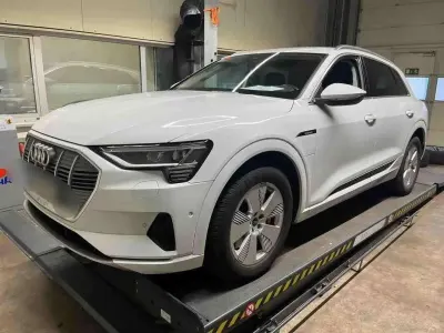 Gebraucht Audi e-tron Advanced Plus 300 kW (408 PS) 2022 Gletscherweiß metallic SUV