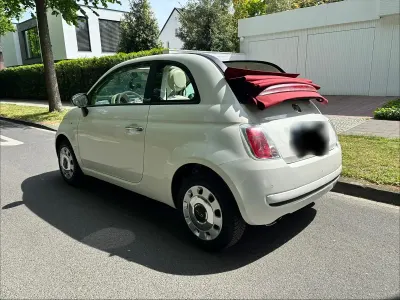 Usata Fiat 500C 69 CV (50 kW) 2013 Bianco Cabrio
