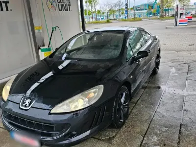 Gebraucht Peugeot 407 Coupe 204 PS (150 kW) 2007 Schwarz Coupé