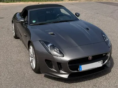 Käytetty Jaguar F-Type S 381 HP (280 kW) 2017 Harmaa Avoauto