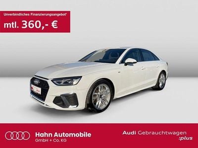 Weiß Gebraucht 2023 Audi A4 S-Line Limousine | 31.830 € (Guter Preis)