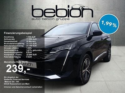 Schwarz Gebraucht 2023 Peugeot 3008 Allure SUV | 22.880 € (Fairer Preis)