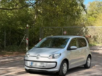 Gebraucht VW up! 60 PS (44 kW) 2014 Silber Kleinwagen